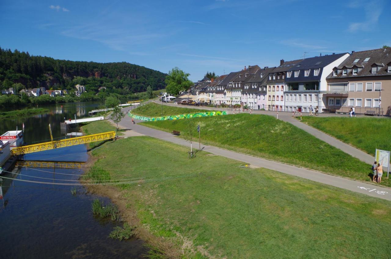 Wohnen Am Trierer Moselufer Appartement Buitenkant foto